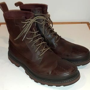 Brown Sorel Madsen Wingtip Boots 8.5M